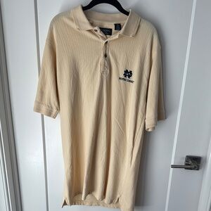 Holloway Cream Polo Shirt with Embroidered Logo‎